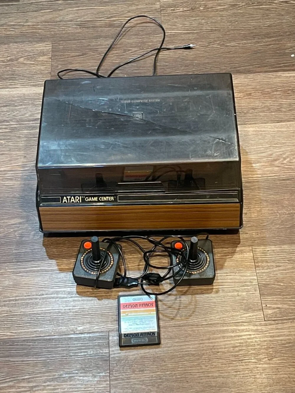 Vintage Atari 2600 Vieo Computer System Console with games